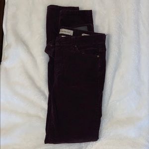Calvin Klein corduroy skinny pants